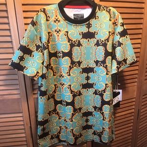 G-Net Black & Mint Green Shirt